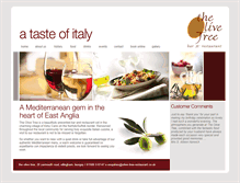 Tablet Screenshot of olive-tree-restaurant.co.uk